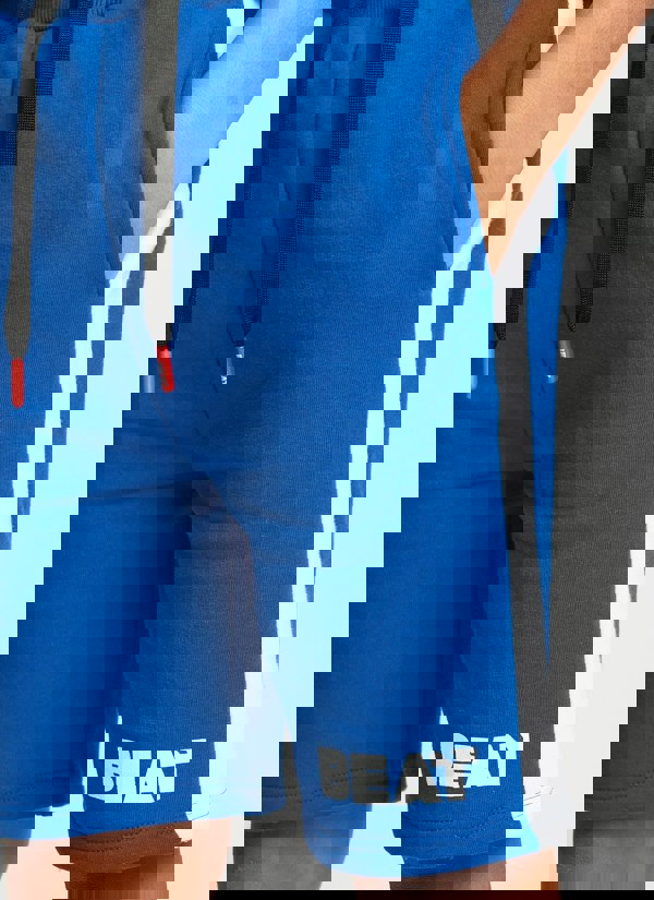 Beat Boyz Club Orbit Shorts - Cobalt/White