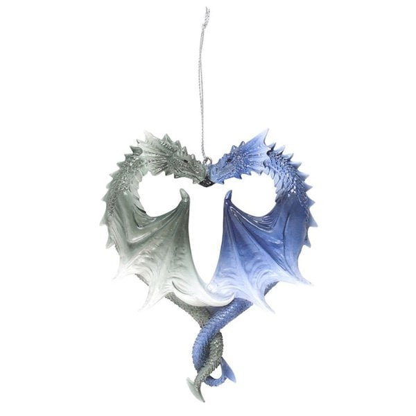 Serano Dragon Heart Hanging Ornament by Anne Stokes