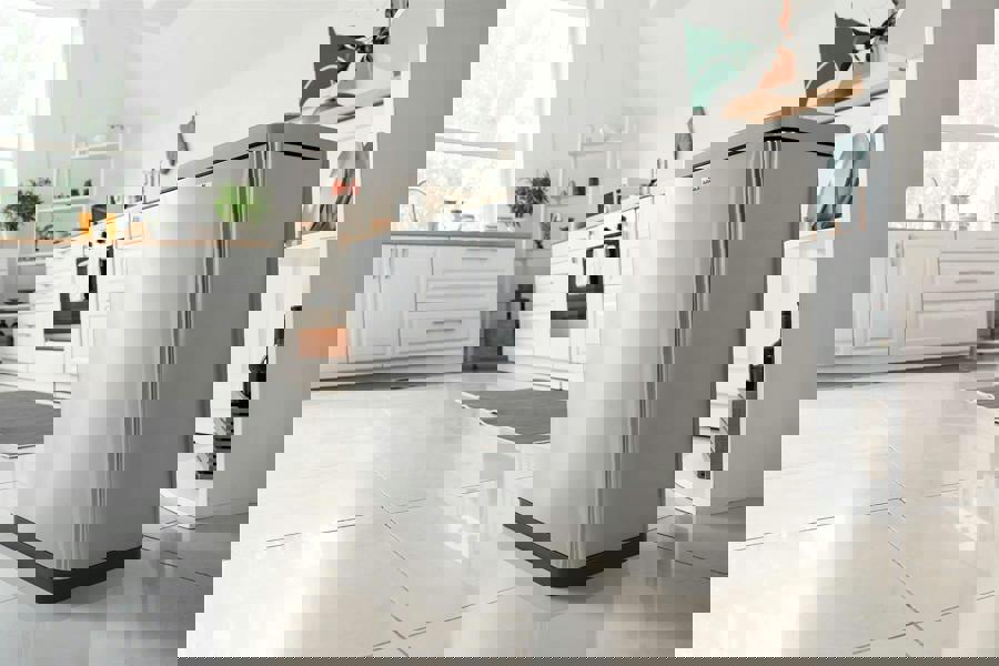 Durable DUO Motion Sensor Bin | Smart Automatic Steel Kitchen Waste Bin | 2x20L