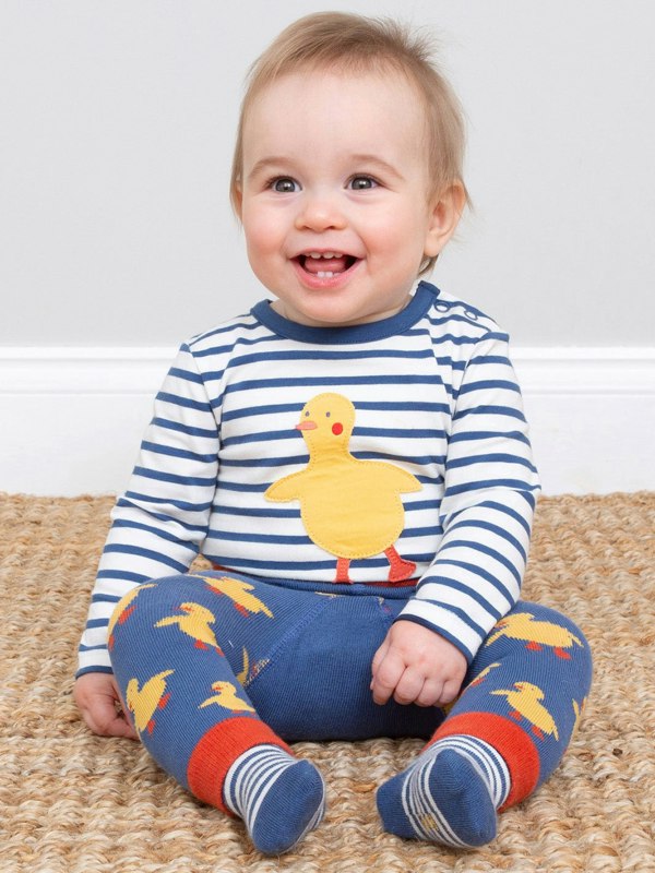 Kite Baby Organic Quack Quack Knit Leggings