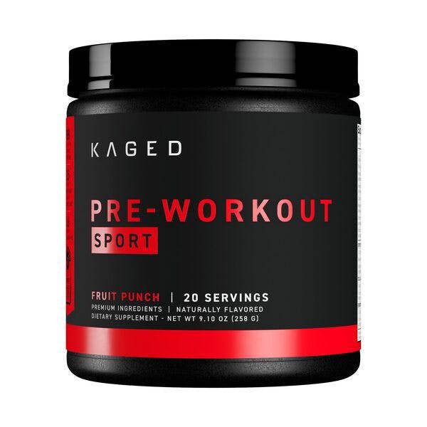 Kaged Muscle Pre-Workout Sport, Fruit Punch - 258g