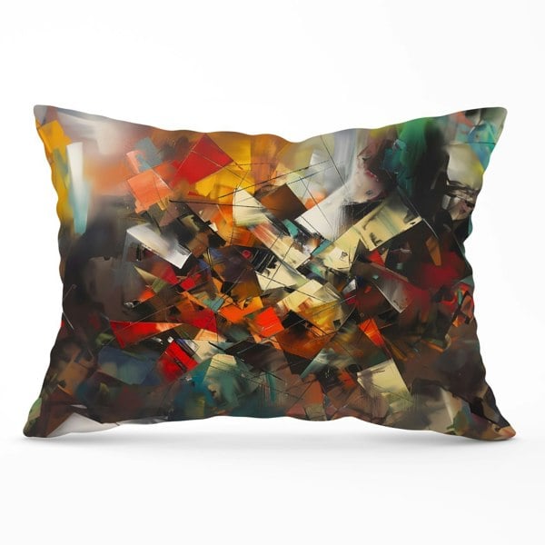 Warren Reed Dynamic Chaos: Energy Unleashed Cushions