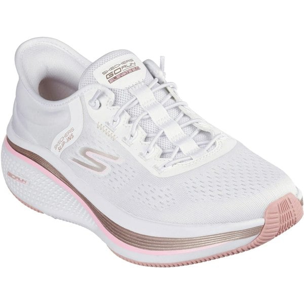 Skechers Performance Go Run Elevate 2.0 Banyan Textile Women's White/Pink Trainers