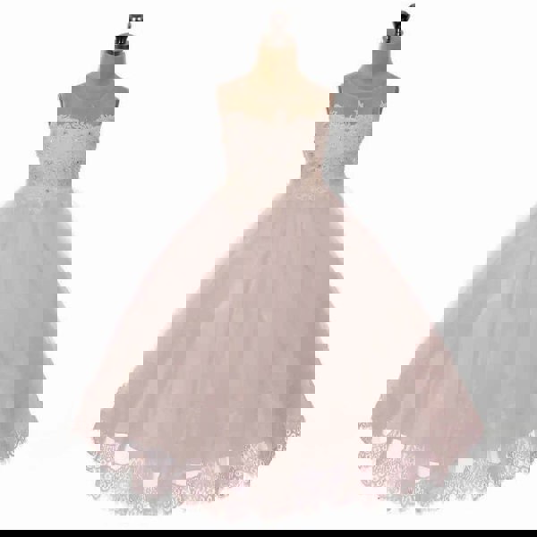 ivory Eden dress with embroidery