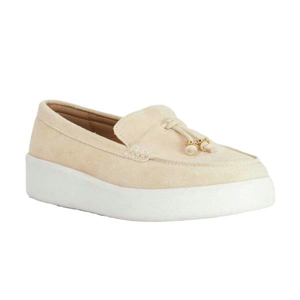Dune London Womens/Ladies Gasket Tassel Loafers - Taupe - 