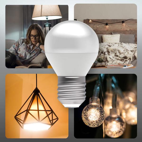 BELL Lighting Dimmable E27 LED Golf Ball Bulb 4.7W Light Bulb