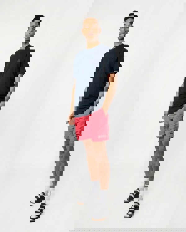 BOSS Orange Tales Mens Cotton-Jersey T-shirt With Logo Patch NOS - Dark Blue 404