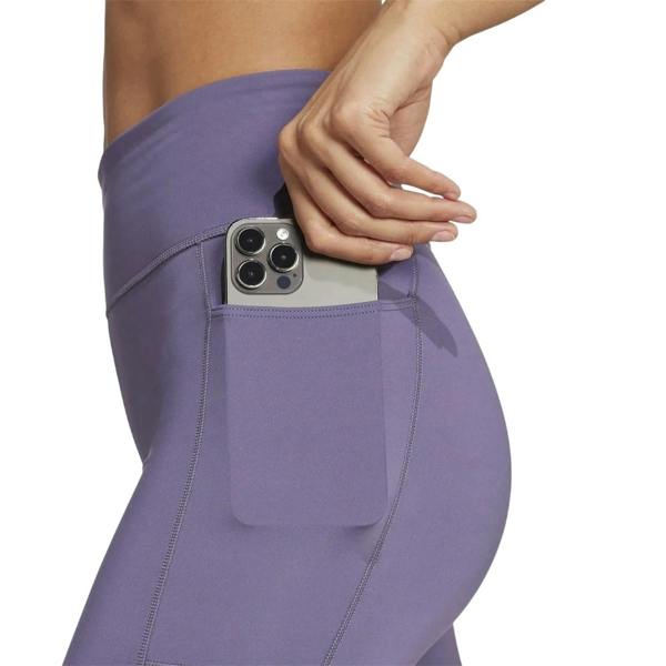 Adidas Womens/Ladies Own The Run Legging Shorts - Violet - 
