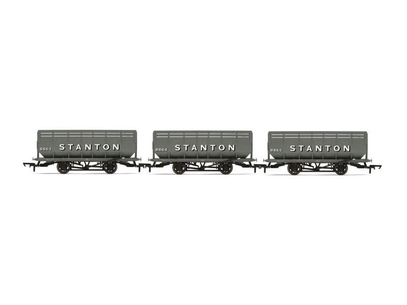 Hornby 20t Coke Hopper Wagon Set (3) Stanton Ironworks