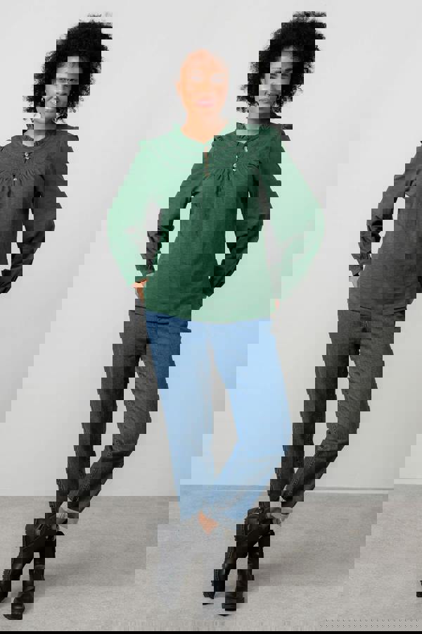 Lily & Me Luna Organic Cotton Pine Green