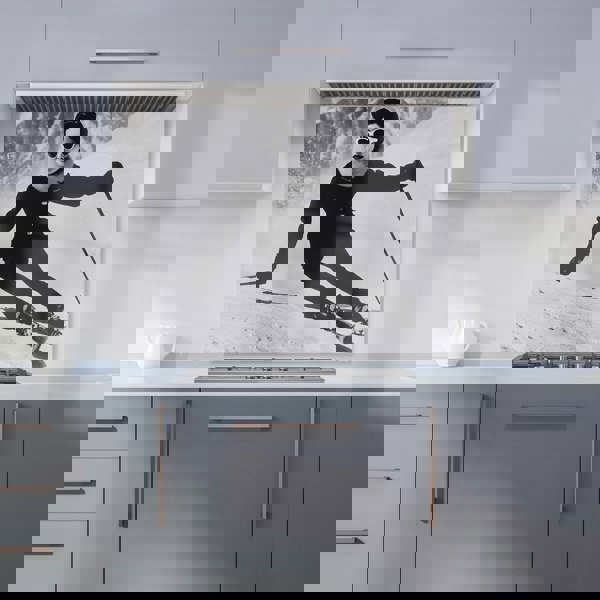 Warren Reed - Designer Glamorous Slopes of the 60s Kitchen Splashback