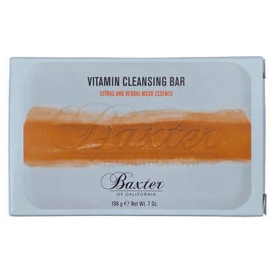Baxter of California Vitamin Cleansing Bar - Citrus and Herbal-Musk Essence 198g