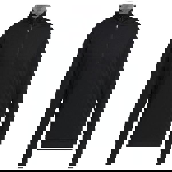 Adidas Mens Elevated Quarter Zip Sweatshirt - Black - 