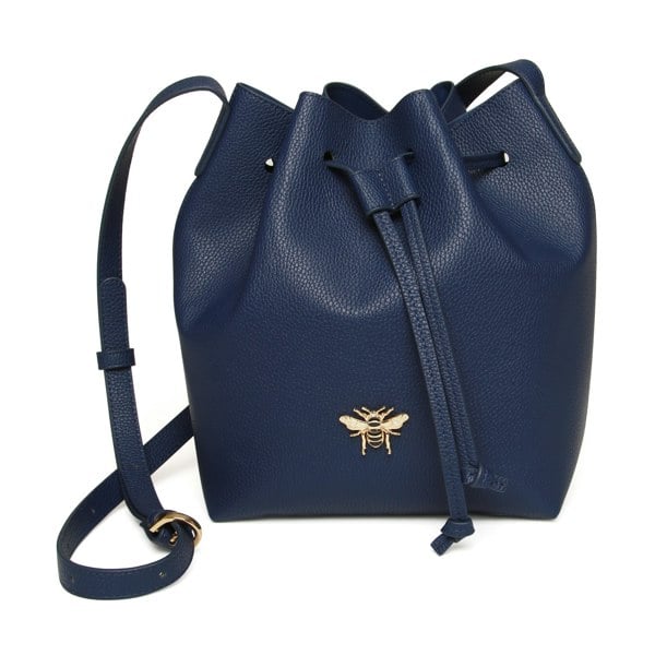 Alice Wheeler Bucket Bee Vegan Leather Crossbody Bag