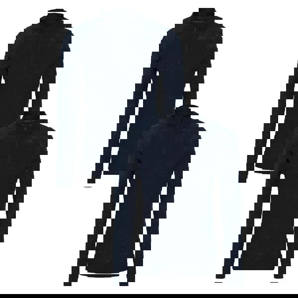 Mountain Warehouse Mens Merino Wool Base Layer Top (Pack of 2) - Navy - 