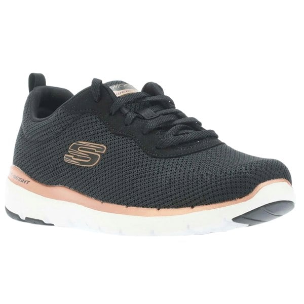 Skechers Womens Flex Appeal 3.0 First Insight Trainers - Black