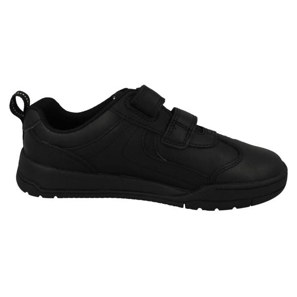 Clarks Boys Clarks Hook & Loop Fastening School Shoes Kick Pace K