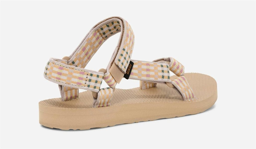 Teva Original Universal Women's Check Taupe Sandals