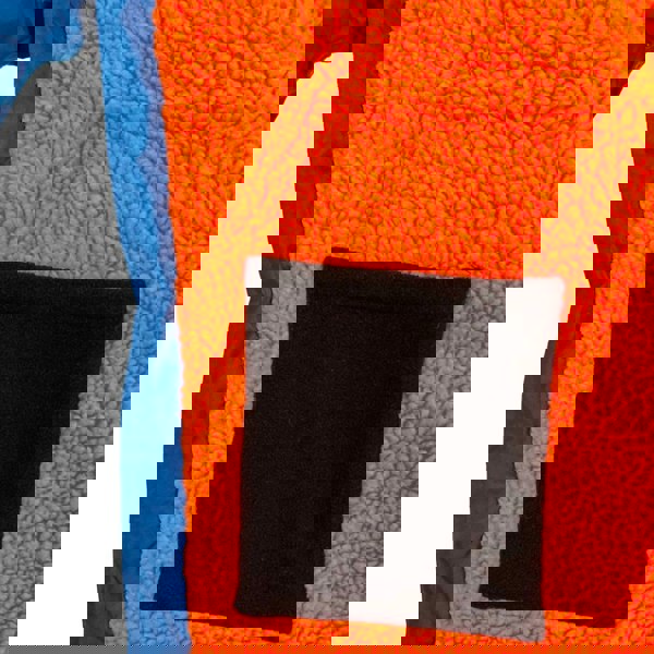 Sola Adult Waterproof Changing Robe - Navy/Orange