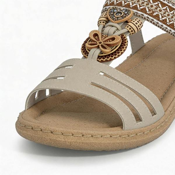 Rieker 61855 Slingback Sandals   in  Cream