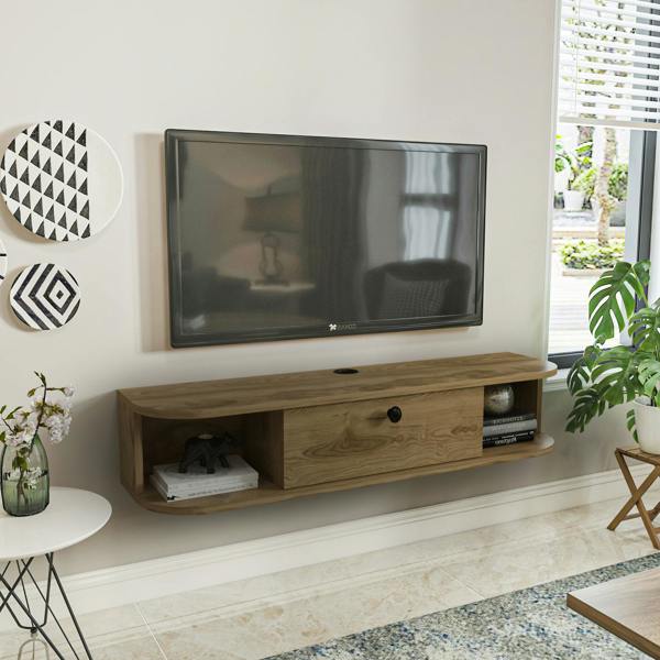 Decorotika Ibarra Floating Tv Stand TV Unit TV Cabinet for TV's up to 55"