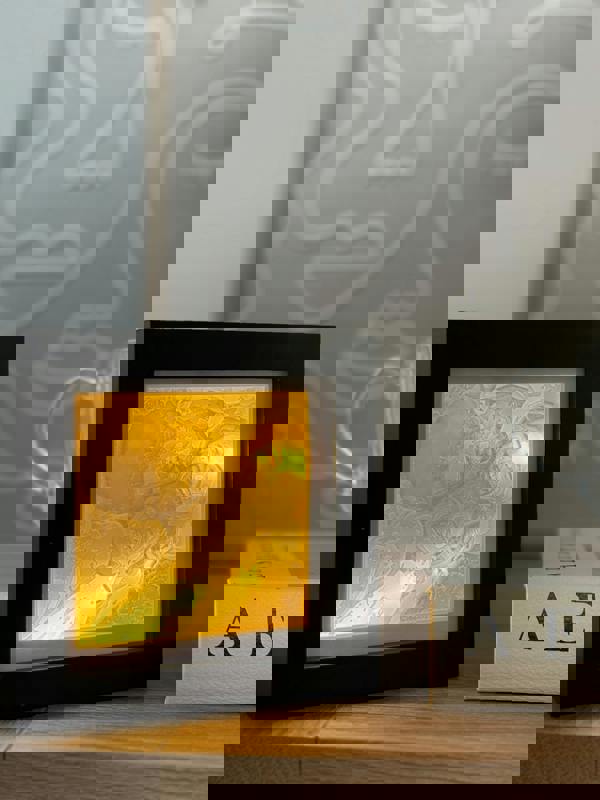  ReallyRecycle Backlit Memento Tile in Frame