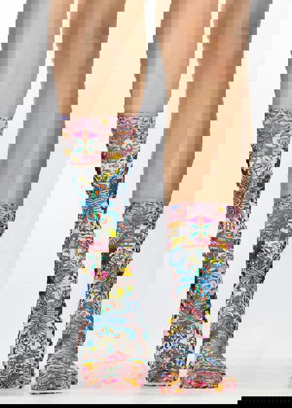 Jemsox MIXED CAROUSEL Ladies Fashion Gift Socks