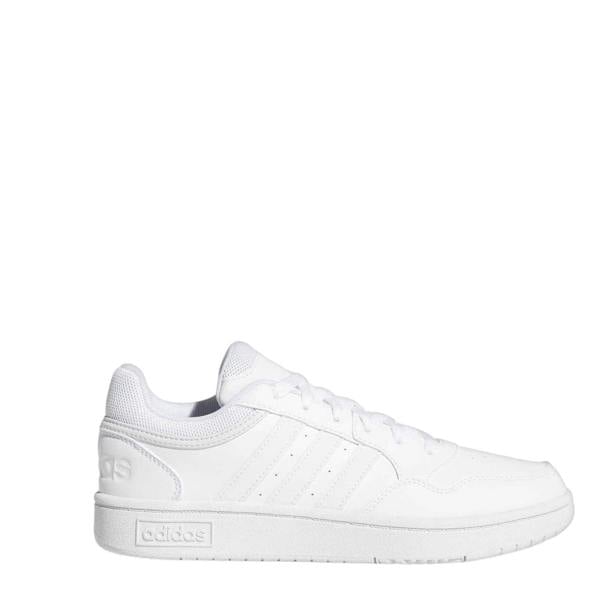 Adidas Womens/Ladies Hoops 3.0 Trainers - White - 
