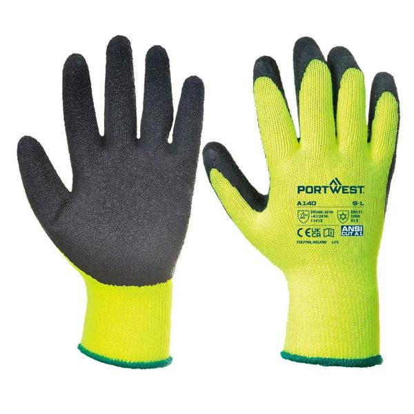 Cold 10 Latex Crinkle Glove (Pack of 12) - Hi-Vis Trousers