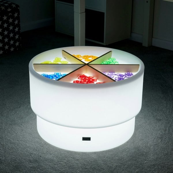 tickit Discovery Glow Table & Wooden Divider Set