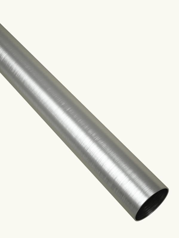 Handrails Direct Harbury Brushed Silver Handrail Pole 1.2 Metre