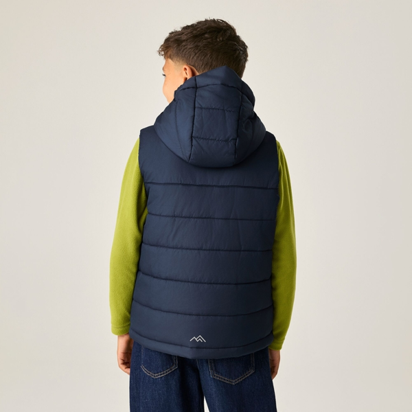 Regatta Kids Lofthouse Body Warmer - Navy/Wild Lime