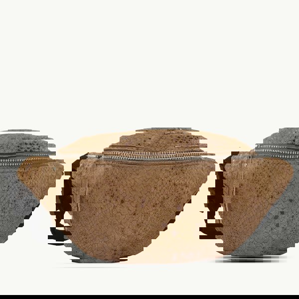 Assots London 'NOAH' Tan Snake Leather Bum Belt Bag