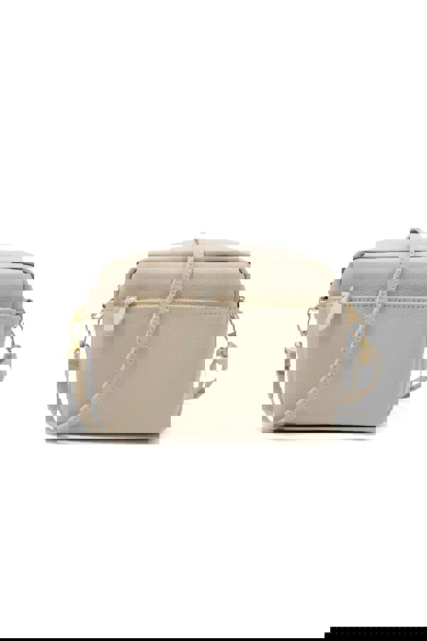 Pluspup Solid Color Crossbody Bag for Women with Adjustable Strap and Zipper