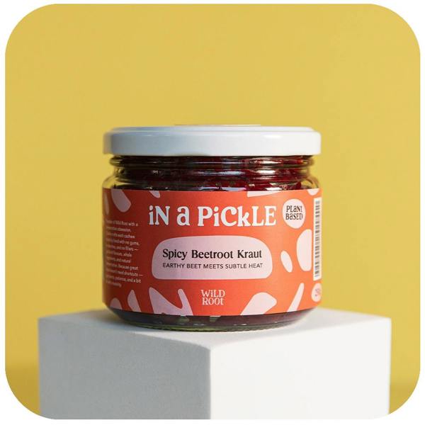 Spicy Beetroot Kraut jar