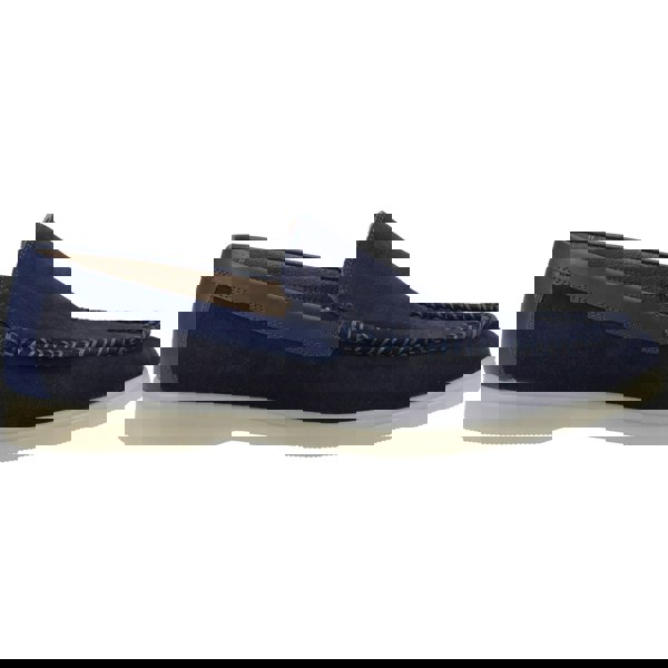 Hush Puppies Leon Suede Men's Navy Loafers