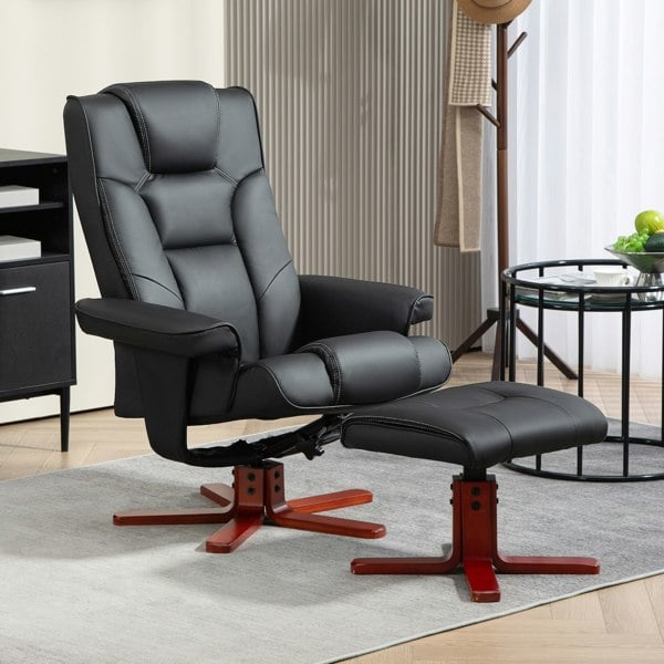 Recliner with Ottoman