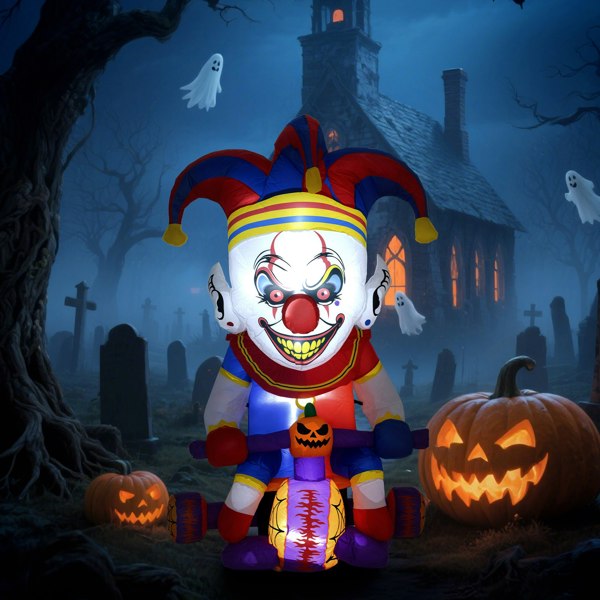 Inflatable Halloween Clown