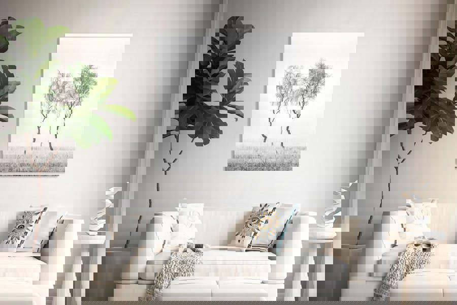 minimalist boho wall print for the home