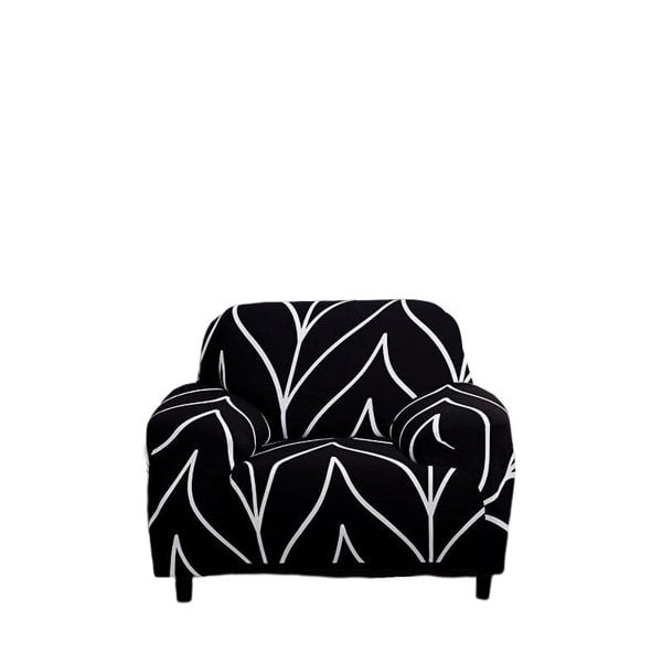 Anyhouz Anyseat Sofa Cover Black Style 1 Seater