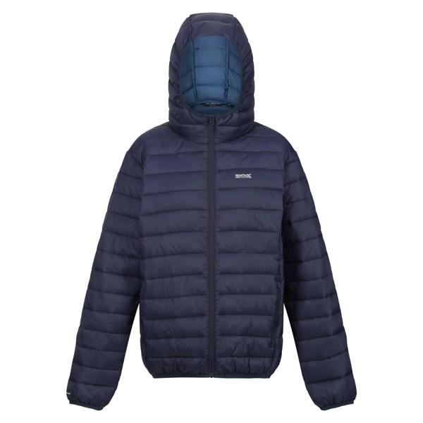 Regatta Womens/Ladies Marizion Hooded Padded Jacket - Navy/Sea Haze