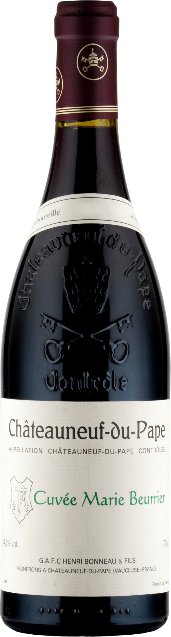 Henri Bonneau Chateauneuf du Pape, Cuvee Marie Beurrier Magnum 2013 150cl
