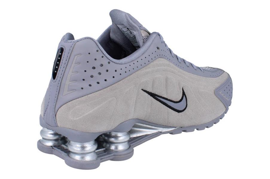 Nike Womens Shox R4 Running Trainers Hq7739 Sneakers Shoes  001 - Cement Grey Black College Grey 001 - Photo 2