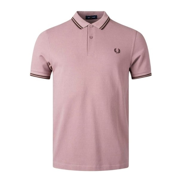 Fred Perry M3600 S52 Dark Pink Polo Shirt Mens S
