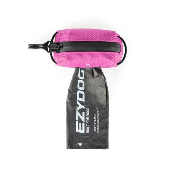 EzyDog Essential Poop Bag Holder in Pink