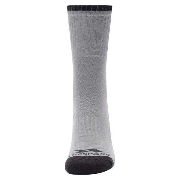 Trespass Unisex Adult Coman Trekking Socks - Platinum - 