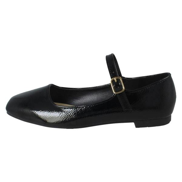 Savannah Ladies Savannah Buckle Fastening Flat Mary Jane Smart Shoes F80587