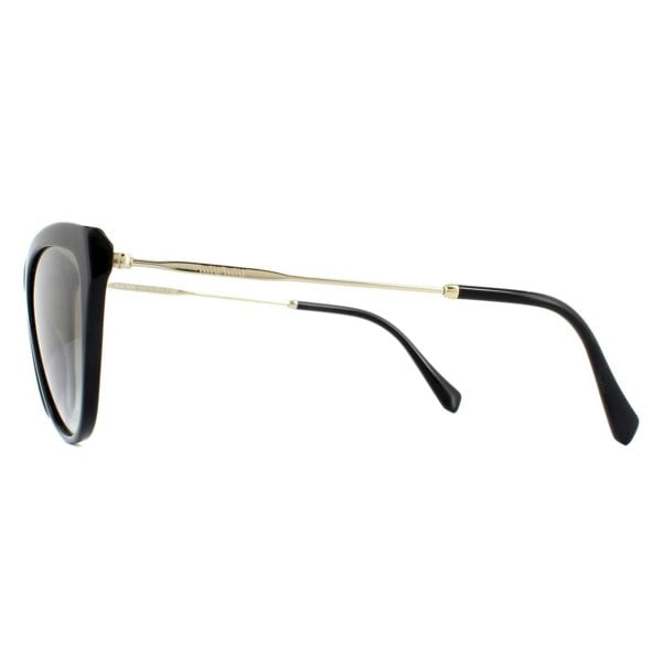 Miu Miu Sunglasses MU03US 1AB5O0 Black Gradient Grey Mirror Silver