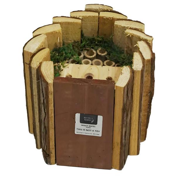 Gr8 Garden Wooden Insect and Bee Hotel House Hanging Garden Wildlife Nest Box