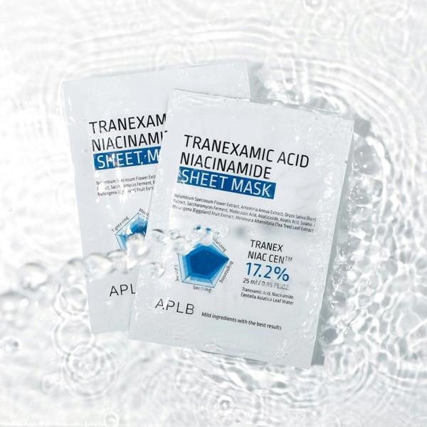 APLB Tranexamic Acid Niacinamide Sheet Mask (1pc / 10pcs)
